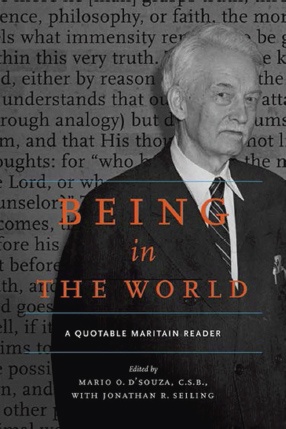 Reception for “Being in the World: A Quotable Maritain Reader” Reception for “Being in the World: A Quotable Maritain Reader”