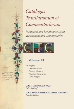 Catalogus Translationum et Commentariorum, Volume XI Catalogus Translationum et Commentariorum, Volume XI